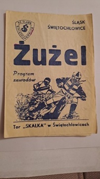 ŚLĄSK ŚWIĘTOCHŁOWICE - START GNIEZNO 02-09-1990 PROGRAM ŻUŻLOWY WYPEŁNIONY