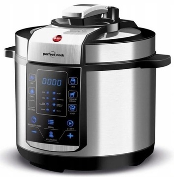 СКОРОВАРКА ELDOM SW500 5л PERFECT COOK 14 ПРОГРАММ СЕНСОРНАЯ ПАНЕЛЬ УПРАВЛЕНИЯ