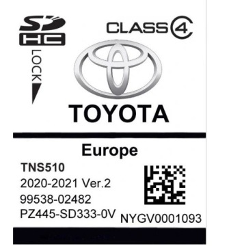 Mapa Pro Navigaci Toyota Tns 510 Europa 2021 Avensis Corolla Auris RAV4
