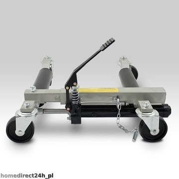 Автомобильные маневровые тележки с подъемником 4x 680 кг + транспортировочная стойка