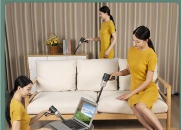 SAMOCHODOWY ODKURZACZ BEZSZCZOTKOWY 120 W, AKUMULATOROWY