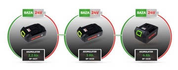 АККУМУЛЯТОР 5Ач 24В LI-ON ДЛЯ АККУМУЛЯТОРНЫХ ИНСТРУМЕНТОВ BASS POLSKA