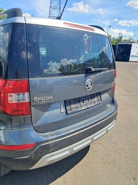 SKODA YETI 5L FACELIFT VÍKO KUFRU KUFRU KOMPLETNÍ ZADNÍ LF7Y