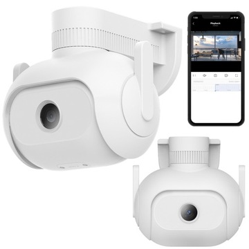 KAMERA ZEWNĘTRZNA DO DOMU FIRMY Z APLIKACJĄ 360°