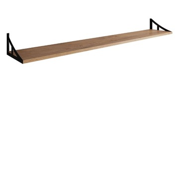 Półka wisząca na książki TRIO 014 - Dąb 138 cm