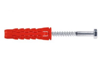 Kołek uniwersalny SFXK WKRĘT-MET + wkręt 10/6x80