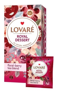 LOVARE MIESZANKI ZIÓŁ ROYAL DESSERT 24 TOREBKI