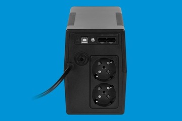 Компьютерный аварийный источник питания UPS REBEL Plus 850VA 480W LCD USB RJ45