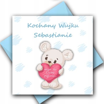 CZY ZOSTANIESZ MOIM CHRZESTNYM PROŚBA PYTANIE CHRZESTNEGO PERSONALIZOWANA