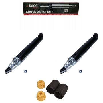 2× DACO 560302 TLUMIČ + MAXGEAR 72-3366 SADA OSOBNÍ STRÁŽCE PRZECIWPYLOWEJ