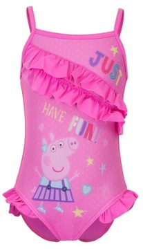 ŚWINKA PEPPA Strój kąpielowy Jednoczęściowy 6 lat