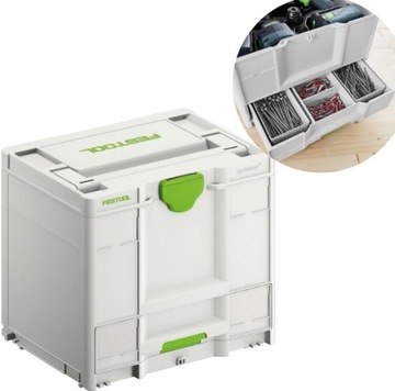 Systainer³ SYS3-COMBI M 337 z 1 szufladą wysoki FESTOOL 577767