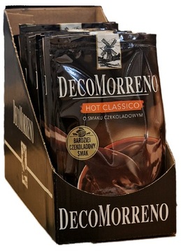 Decomorreno šokoladas karštas klasika 20 paketėliai po 25g ekranas
