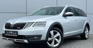 Skoda Octavia III Kombi Facelifting 2.0 TDI 150KM 2019 Skoda Octavia 4x4 Automat Navi Parktronic Kamera Alcantara Led FV23