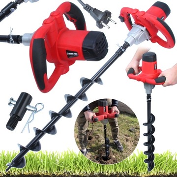 WIERTNICA ELEKTRYCZNA ŚWIDER PŁYNNA REGULACJA WIERTŁO 100 MM DO SADZONEK