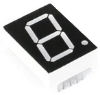 0.56'' cali 1x Wyświetlacz LED 7 segmentowy 2VDC Współna Anoda +