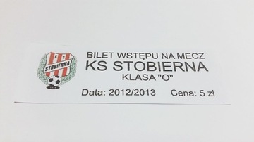 bilet KS STOBIERNA (woj. podkarpackie)