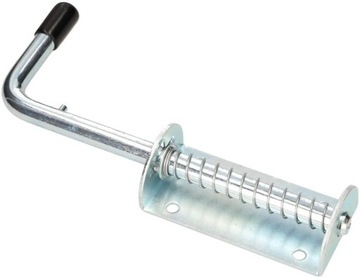 ZASUWA BRAMOWA GARAŻOWA RYGIEL SPRĘŻYNOWY 200 MM