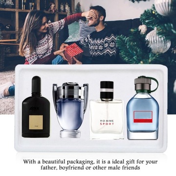 Men Fragrance Cologne Perfume Set Long Lasting