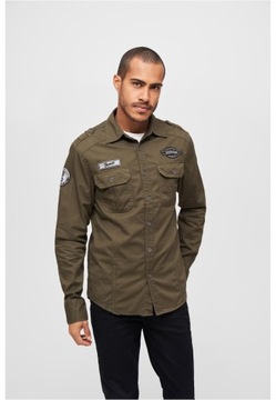 Modna Koszula Luis Vintageshirt Olive Brandit L