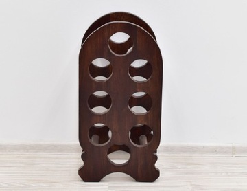 Колониальная винная стойка из массива палисандра, Индия