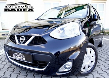 Nissan Micra IV Hatchback 5d Facelifting 1.2 80KM 2014 Nissan Micra AUTOMAT/Navi/Parktronic/ Klimatronic