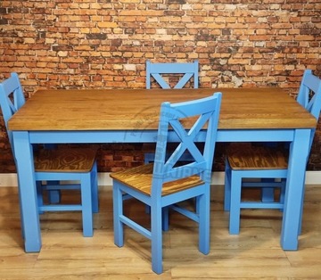 Stół 180x80 Gruby Blat Solidny Drewno Lite NOWOŚĆ