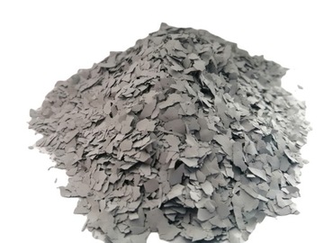 Płatki chipsy dekoracyjne do posadzek 0,5kg SZARE