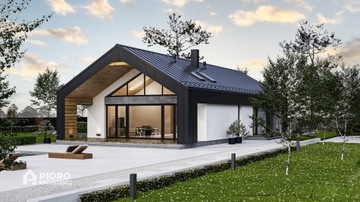 Проект дома Pióro Architekci-19 Базовая версия