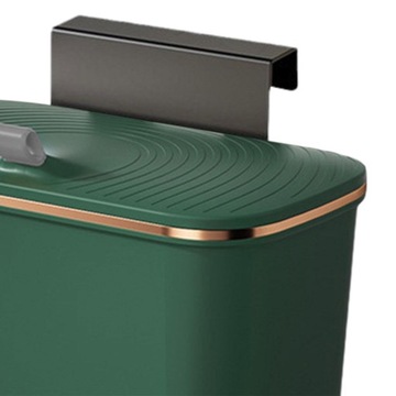 Контейнер для мусора с крышкой Food Green Длинный контейнер для мусора, 23,5 см.