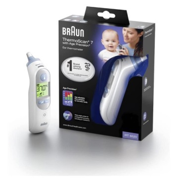 Термометр для вуха вушний BRAUN IRT6520 THERMOSCAN 7 AGE PRECISION