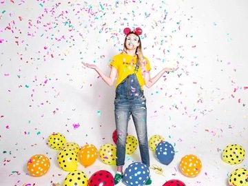 SHOOTING TUBE STRIPES mix COLOR Birthday XXL 4 шт.
