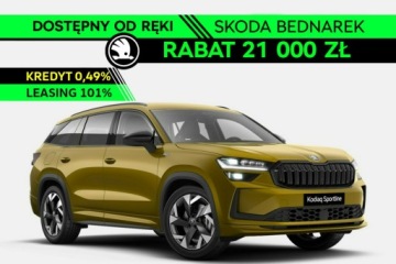 Skoda Kodiaq II SUV Plug-In 1.5 TSI Plug-In Hybrid 204KM 2026 Škoda Kodiaq Skoda Kodiaq Sportline 1.5 TSI iV
