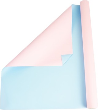 Folia florystyczna papier ozdobny do kwiatów folia dwukolorowa 10m x 58cm