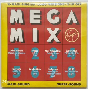 MEGA MIX CHINA CHRIS wyd. 1983 rok 2xLP JAK NOWE !