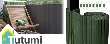 Маскировка из ПВХ коврик зеленый балконный покрытие 100 х 300 см крышки ПВХ балкон