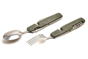 NIEZBĘDNIK KOMPAS SCYZORYK WIDELEC ŁYŻKA ETUI