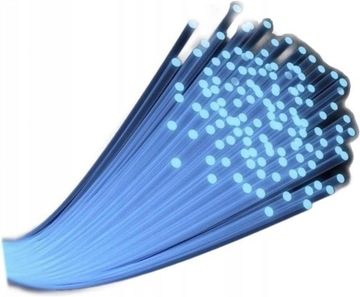 Światłowód 1mm - do tworzenia dekoracji, oświetlenia - 1mb