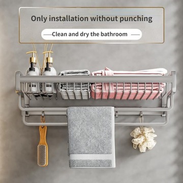 1 шт. чугунная вешалка для полотенец, пространство со свободной перфорацией,