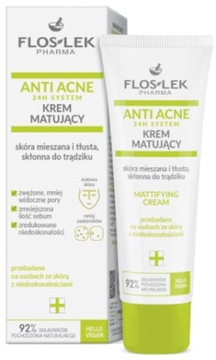 FLOSLEK ANTI ACNE KREM MATUJĄCY DO TWARZY
