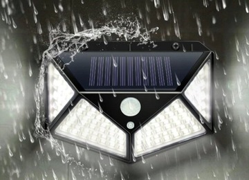 ГАЛОГЕННАЯ СОЛНЕЧНАЯ ЛАМПА ДАТЧИК ДВИЖЕНИЯ DUSK 100LED