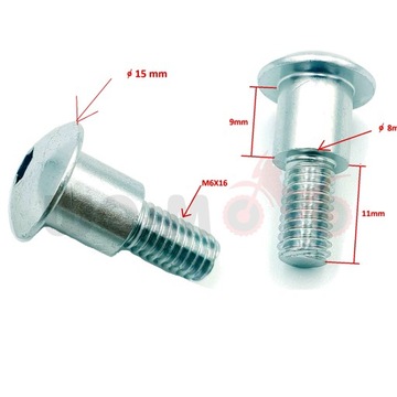 ВИНТ M6X16 SUZUKI VZR GSX GSX-S GSR GSXR SFV VL VZ ORIGINAL OE 09139-06146