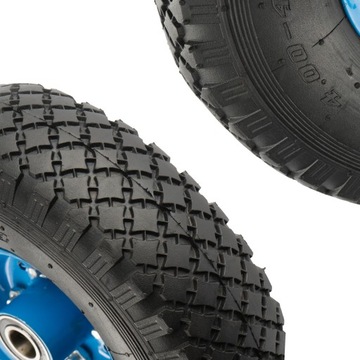 КОЛЕСО КОЛЕСО для тележки с камерой TIRE 2 PR WHEEL 4.00-4 400-4 отверстие 2 см