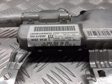 AIRBAG DVEŘE PRAVÝCH PŘEDNÍCH W203 A2038602605