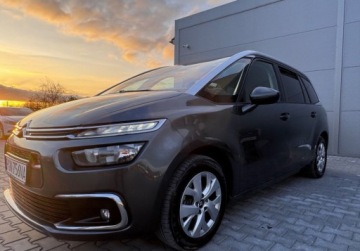Citroen Grand C4 Picasso II Grand Picasso Facelifting 1.2 PurTech 130KM 2017 Citroen C4 Grand Picasso Bezwypadekserwisjak noweliftdwa komplety kol