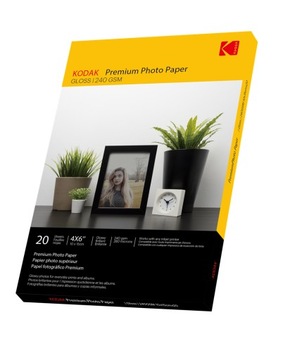 PAPIER FOTOGRAFICZNY KODAK 10x15cm 240g/m2 60 ark.