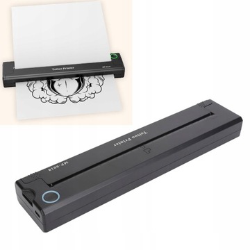 Портативный Bluetooth-термопринтер для тату-документов формата А4