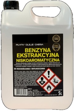 BENZYNA EKSTRAKCYJNA NISKOAROMATYCZNA NAJWYŻSZA JAKOŚĆ 5L