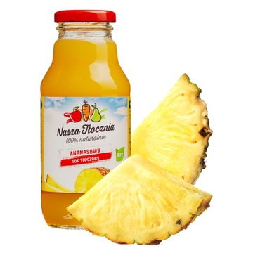Sok tłoczony z Ananasa 100% ANANAS NFC 330 ml