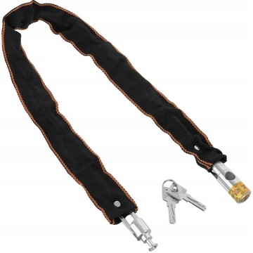 ЦЕПЬ ВЕЛОСИПЕДНОГО ЗАМКА ВЕЛОСИПЕДНЫЙ ЗАМОК БЕЗОПАСНОСТЬ ВЕЛОСИПЕДА 80см